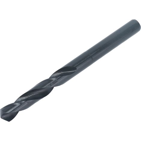 Foret à queue réduite en acier rapide noir hélicoïdal pour fer, aluminium et cuivre, 13 mm (1/5)