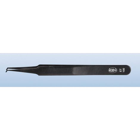 Edsyn ET100 Pince brucelle CMS plate, courbée à 45° 115 mm X590472