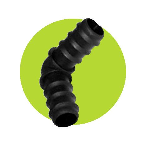 Codo de 90 grados para riego granel 16mm 1191