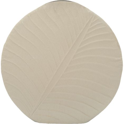 Vase Rond Design "Dune" 41cm Crème (1/5)