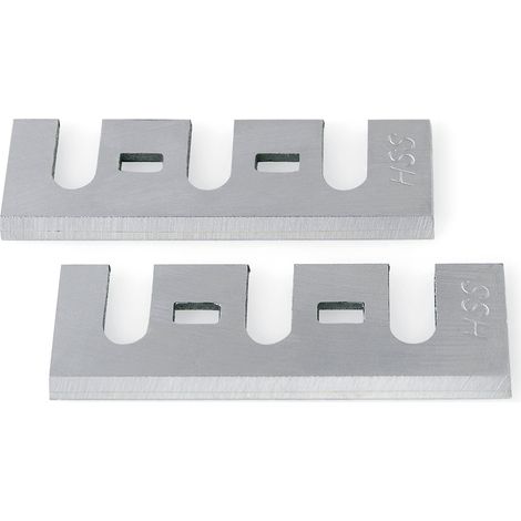 JEU DE 2 FERS RABOT ACIER 78X25X3 VIRUTEX - 140.541.00 - LEMAN