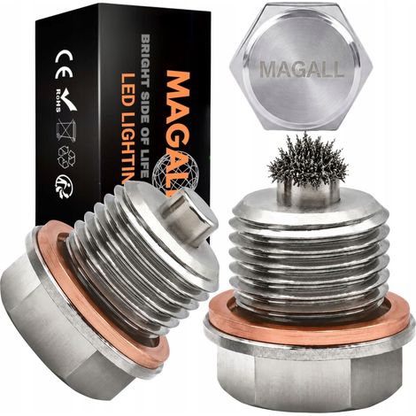 Tappo di scarico olio magnetico M16x1.5 magall Peugeot Citroen Renault (1/5)