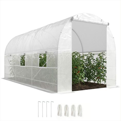 Serre de jardin Serre tunnel de jardin 9m² avec porte (1/5)