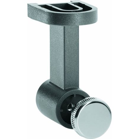 Rösle 19559 Supporto di Fissaggio per Asta appenditutto, Superficie Liscia, Altezza: 5 cm