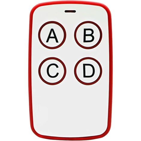 Telecomando universale per cancelli, telecomando universale wireless per porte da garage, telecomando universale per cancelli compatibile con 433 MHz (1/5)