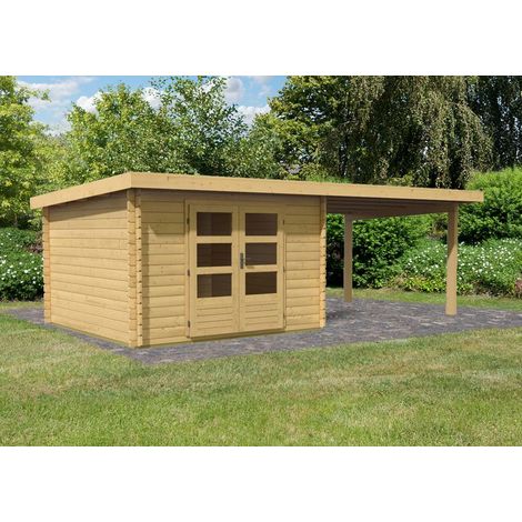 BH Bastrup 5 natur 280x280x222 im Set mit AD 3 m breit