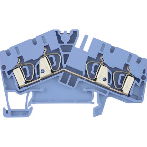 Weidmüller 1806990000-1 Durchgangsreihenklemme  Zugfeder  Blau 1 St.
