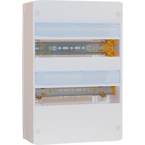 LEGRAND 401212 DRIVIA IP30 IK05 BOX, 13 MODULE, 2 REIHEN ES, 500 MMX 250 MMX 103,5 MM, WEISS