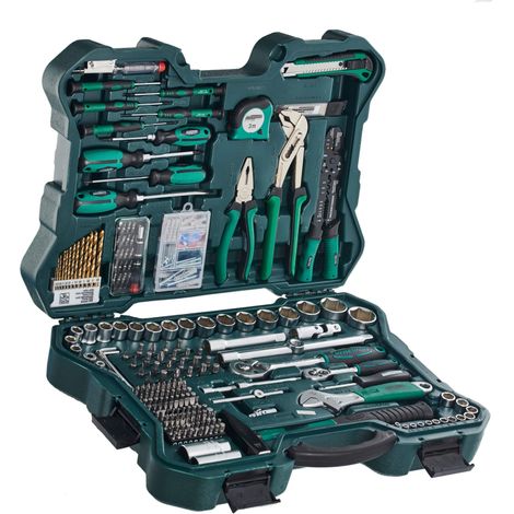 Mannesmann - M29088 – Set chiavi a tubo e attrezzi, 303 pz. (1/5)