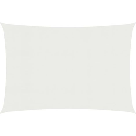 Vela in tessuto per ombrellone 160 g/m² 2,5 x 5 m HDPE bianco 020009003