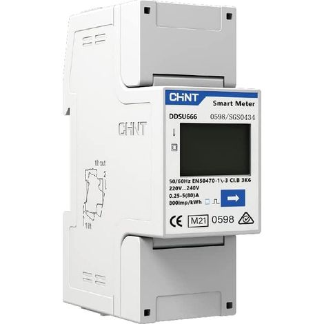 Meter Monofase Contatore Bidirezionale 1230V RS485 per Misurazione Precisa e Controllo Energetico Avanzato SKU:11545 (1/4)