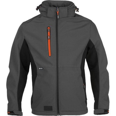 Giacca softshell HEROCK Trystan antracite/nero