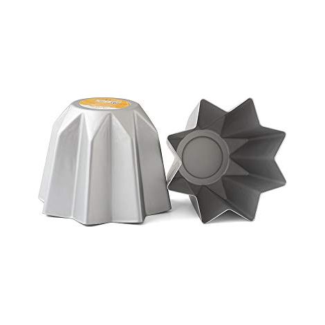 Teglia in alluminio per torte PANDORO Decora da 1 kg (1/4)