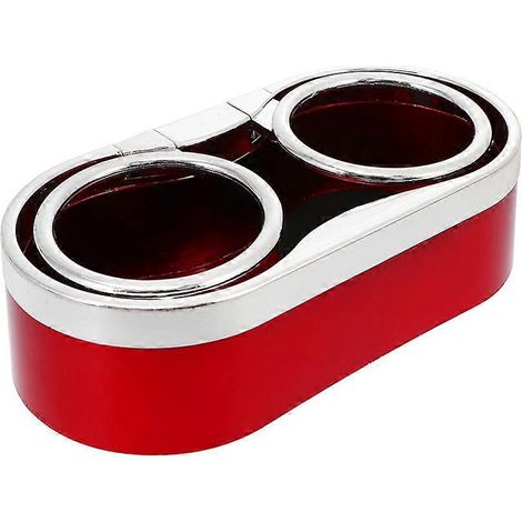 Porte-gobelets double pour voiture, porte-bouteilles en plastique (couleur aléatoire)-16.2X8cm-Random Color (1/2)