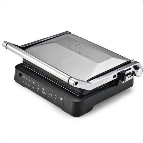 Grill LITTLE BALANCE - Surface Cuisson 29x23cm - Ouverture 180°C - Jusqu'a 230°C - Thermostat électronique réglable - 2000W (1/4)