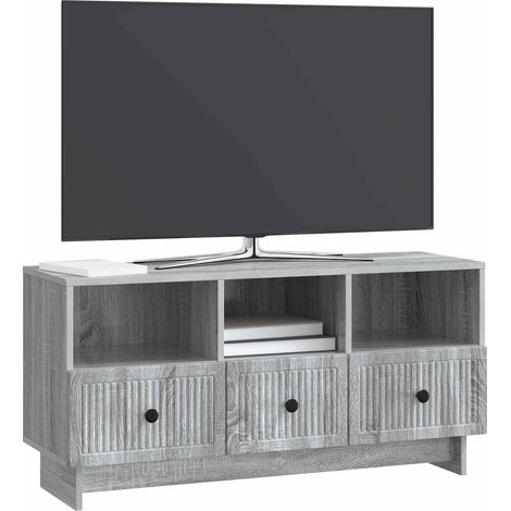 Maison Exclusive - Mobile TV Grigio Sonoma 102 x 34,5 x 50 cm Legno ingegnerizzato