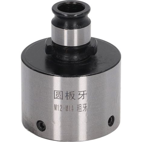 Mandrin à fileter rapide 19mm en acier carbone pour tours M12 M14, filetage à pas large GT12 (1/5)
