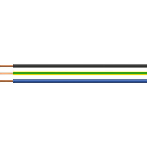 HELU 28769-100 Filo singolo H05V-U 1 x 0.75 mm² Nero 100 m