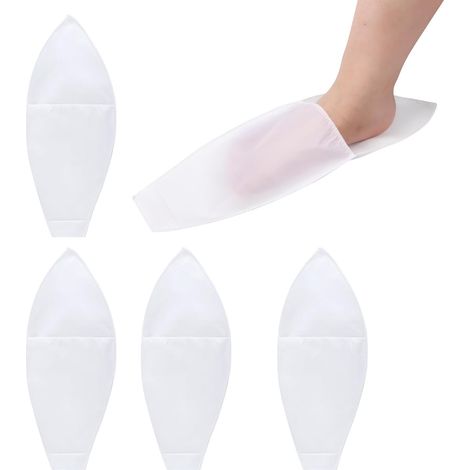 Ensemble de 4 bas de contention, idéal pour les chaussettes de compression, notamment les chaussettes de compression à orteils ouverts, et conçu pour aider les personnes âgées à enfiler leurs chausset (1/5)