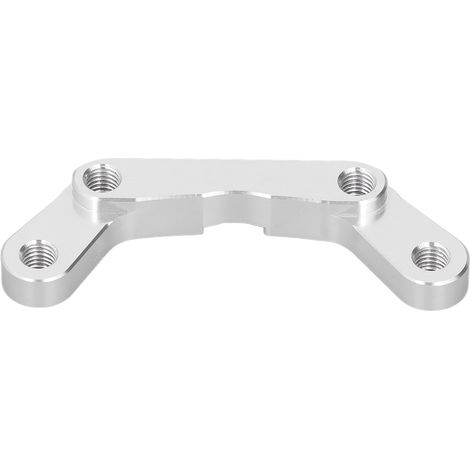 Étrier de frein moto adaptateur rotor remplacement pour Vespa Sprint Primavera LX LXV S 150 2020, argent, pièce de rechange compatible (1/5)