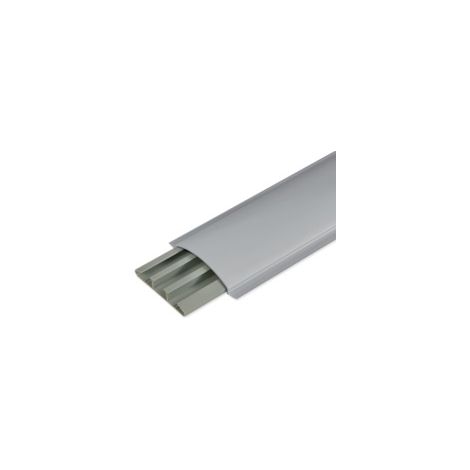 CSP-N 75x17 G Canalina  soprapavimento 3 scomparti, Grigio