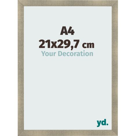 yd. - Cadre photo A4 21x29.7 - Or Antique - MDF - Pisa (1/5)