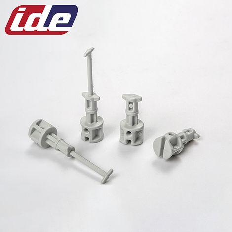 Vis plastique 2 vis avec flèche et 2 vis sans flèche boitier plastique LIGHT