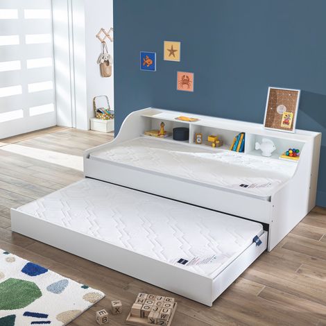 Matelas enfant lit tiroir 90x200 cm en mousse primo ferme Bultex (1/5)