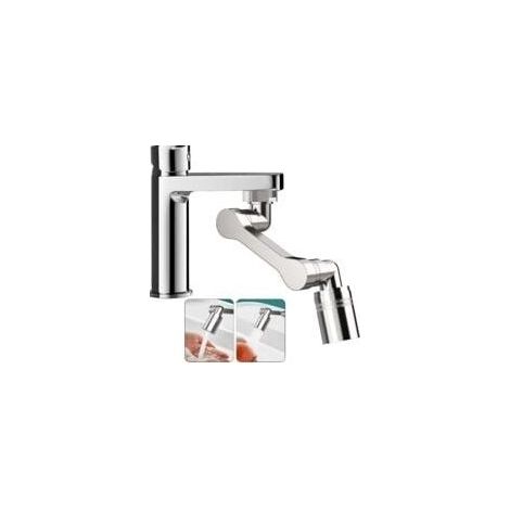 Extensión de caño para grifo de 1440 grados con 2 modos para grifos con rosca externa de 20/22/24 mm de diámetro. (1/4)