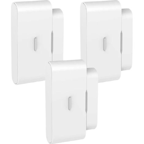 Daewoo Security - Pack de 3 contacteurs 2 en 1 ouverture et vibration pour l'intérieure WDV301 - déclenche votre système lorsqu'une ouverture ou un coups est détecté - Compatible Touch, Touch XL & Vig