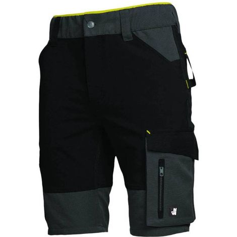 Bermuda de Travail Lanne - Taille 40 - Anthracite - Résistant et Confortable - D-Work