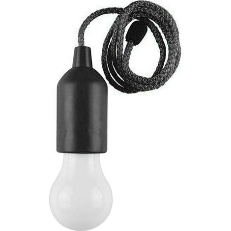 Ampoule LED avec cordon de tirage, ampoule d'ambiance colorée à piles pour fête et mariage (1/5)