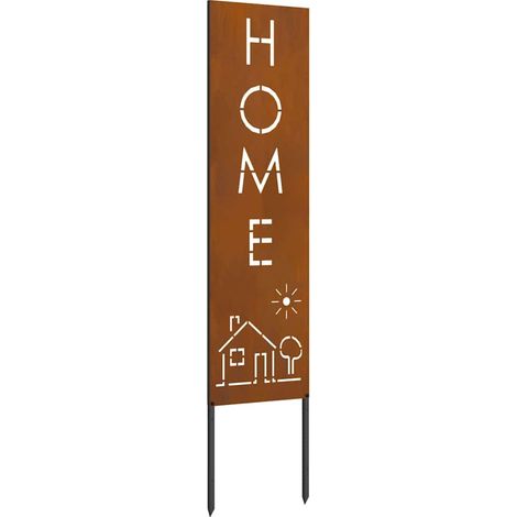 Écran de confidentialité de jardin Fretwork Rouillé 32 x 140 cm CFW405453 (1/5)