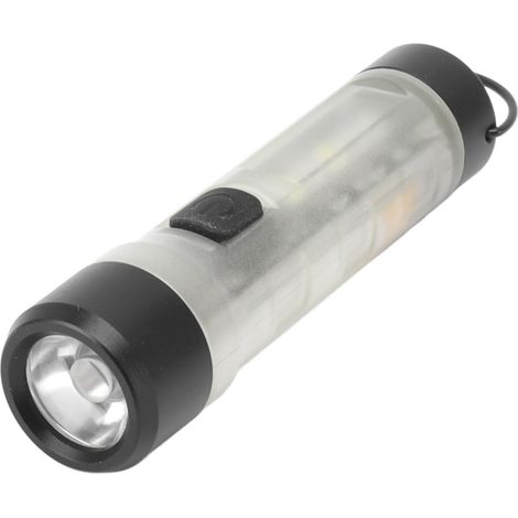 Lampe torche porte-clés LED mini de poche avec flux lumineux de 700 lumens et port de chargement USB-C pour le camping nocturne (1/5)