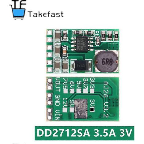 Convertisseur abaisseur CC-CC 3,5 A, régulateur de tension 4,5 V-27 V vers 3 V, 3,3 V, 3,7 V, 5 V, 6 V, 7,5 V, 9 V, 12 V, DD2712sa