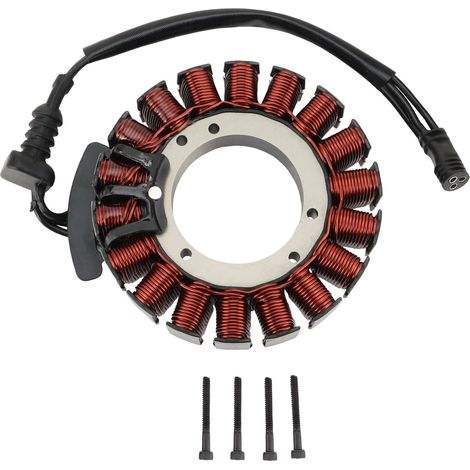 Stator coil compatible with Harley Street 750 XG750 2015-2020, part number 29900064 29900006, highly reliable generator coil.--DTEKGAZ