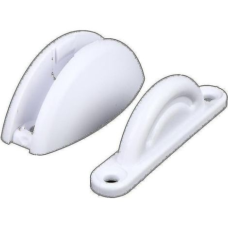 Loquet de retenue de porte pour caravane, camping-car, bateau, caravane, VR - Clip blanc( ) (1/3)