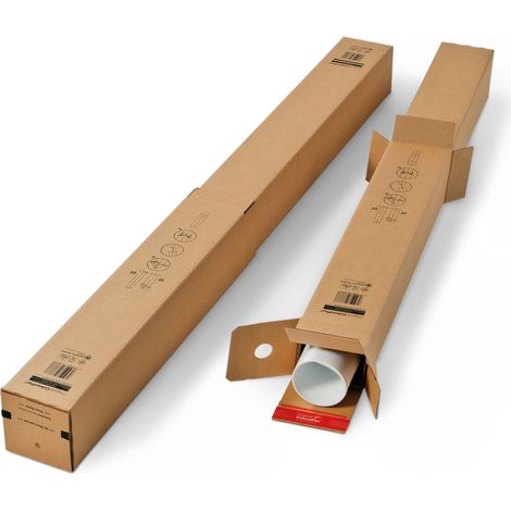 Lot de 10 Tube d'expédition carré téléscopique partie intérieure 106 x 10,8 x 10,8 cm