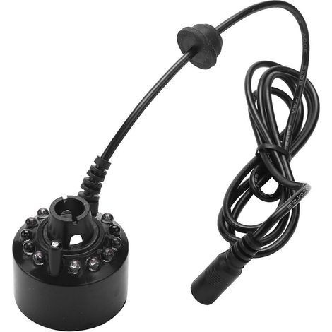 Incubateur industriel à 12 LED, humidificateur, nébuliseur, machine à fumée, fontaines à eau, brumisateur ultrasonique pour bassin, alimentation 100-240 V CA, prise UE (1/4)