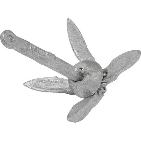 Ancla plegable 07 kg galvanizado cabeza en forma de huevo 235369150 (1/5)