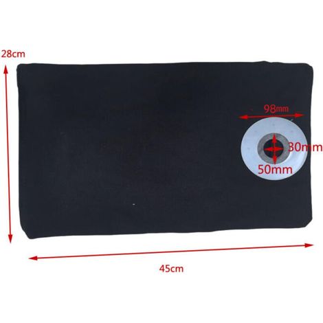 Kärcher Dampf-Zubehörset für Kärcher SC-Serie – 1 x schwarzer Twill-Staubbeutel mit seitlicher Öffnung