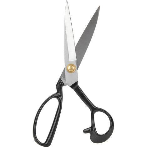 Ciseaux de tailleur professionnels pour couture et travaux d'aiguille, coupe-tissus et vêtements, en acier, 23 cm (9 pouces). (1/5)