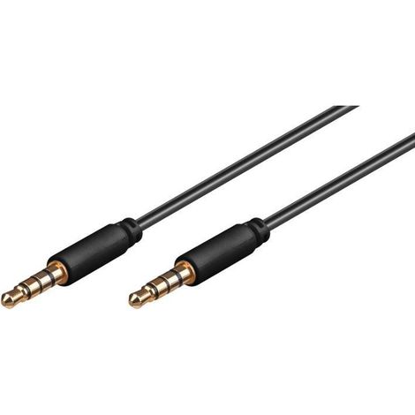 Microconnect IPOD011 cable de audio 0,5 m 3,5mm Negro