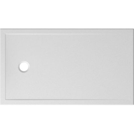 Piatto doccia 80X140 h.3 in ceramica bianco opaco Docciatre Plus (1/5)