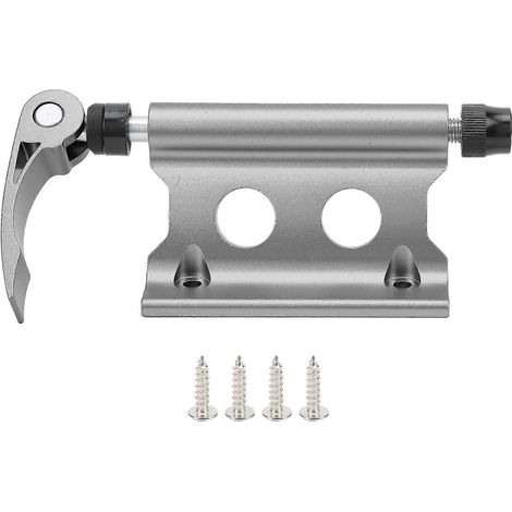 Support de fourche de vélo à dégagement rapide, bloc de fixation pour fourche avant, porte-bagages, couleur titane profond (1/5)