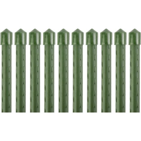 CANNA IN ACCIAIO PLASTIFICATA  mm.11x1500h. - PER PIANTE - ORTAGGI FER 256308 (1/3)
