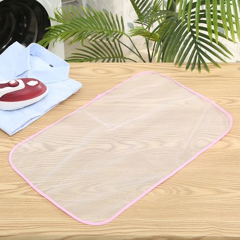 Tapis De Repassage - Protection Thermique En Polyester Transparent - Pour Lavage Domestique Et Textiles Divers - 1 Pièce (1/2)