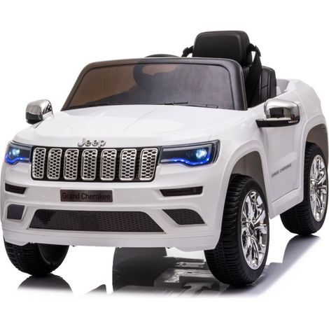 AUTO PER BAMBINI JEEP GRAND CHEROKEE White-de (1/5)
