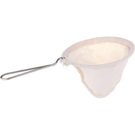 Filtre À Café En Tissu - Poignée En Acier Inoxydable - Pour Café Et Thé - Réutilisable - 17 X 10 X 7 Cm (1/5)