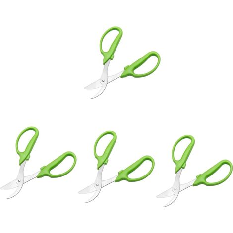 4 Pièces Sécateur De Jardin Cisailles De Jardin Élagage Sécateurs De Jardin Tondeuses De Jardin Ciseaux De Jardin Tondeuses À Plantes Sécateurs Pour Le Jardinage Ciseaux D'Élagage (1/5)